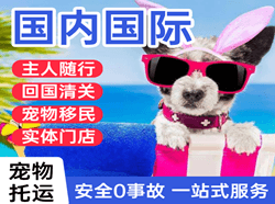 三沙机场邮寄国际宠物托运 【国